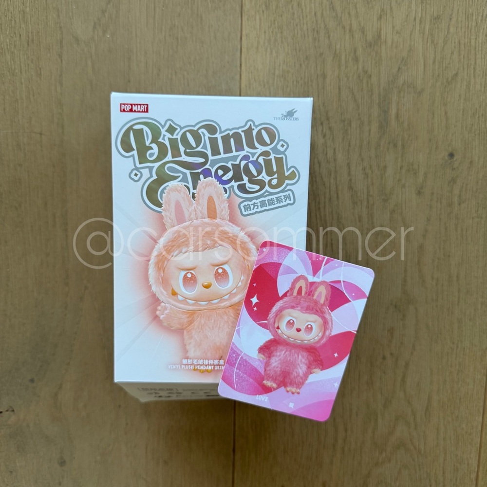 Pop Mart The Monsters Labubu Big into Energy “Love”